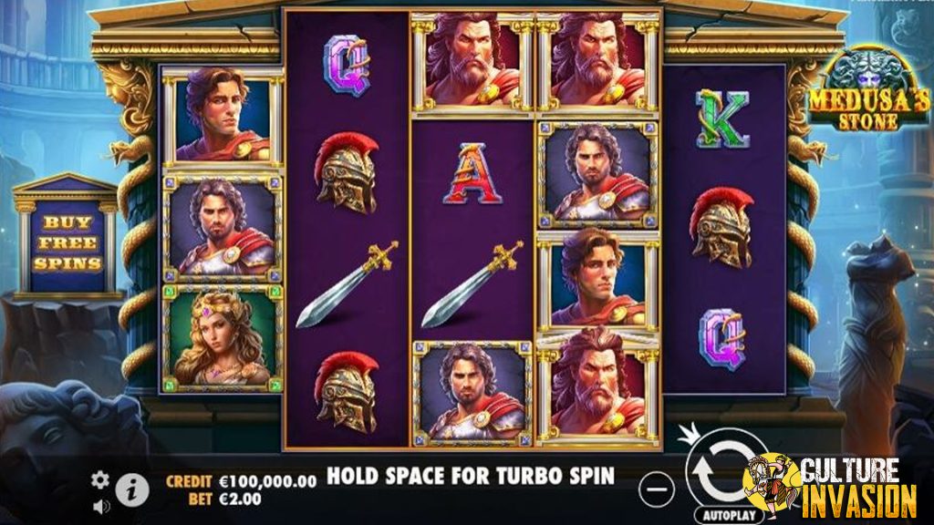 Game Slot Online Medusa’s Stone Jangan Tatap Terlalu Lama!