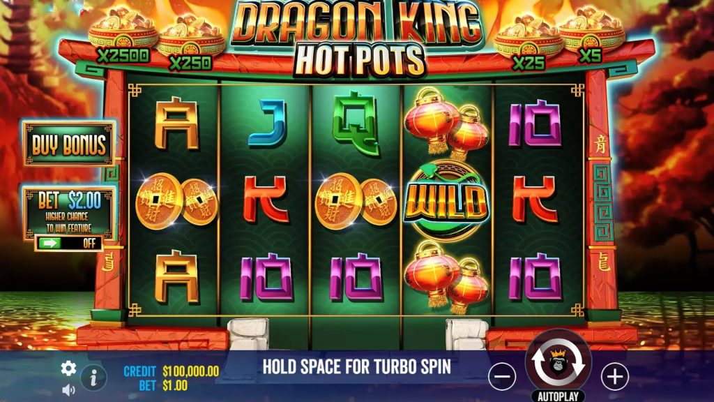 Login Ruby8000 dan Panaskan Rezeki di Dragon King Hot Pots!