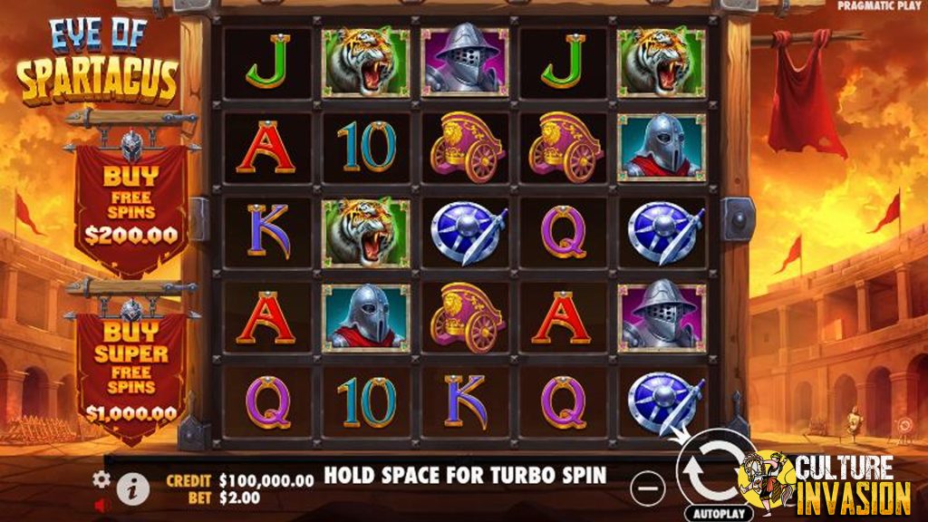 RUBY8000 Daftar Mudah, Eye of Spartacus Langsung Gas!
