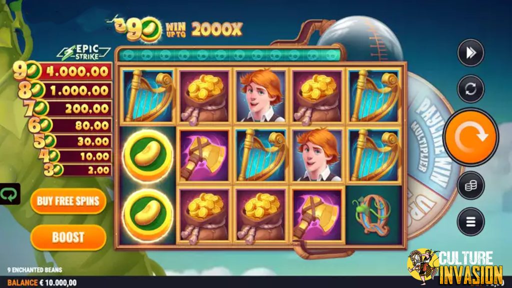 Game Digital 9 Enchanted Beans Jelajahi Negeri Ajaib!