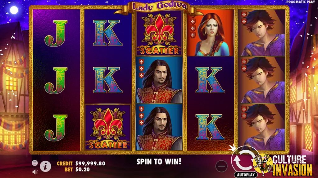 Lady Godiva 70 Romansa Berpadu Slot Online
