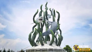 Sura dan Baya Patung Inspirasi Ikonik Hidup